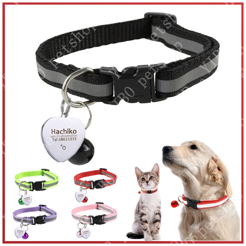 Kalung Anjing / Kucing Peliharaan Bahan Stainless Steel Ukuran 19-32cm