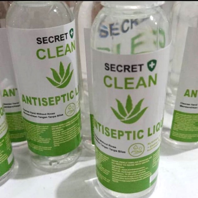 Hand sanitizer secret clean