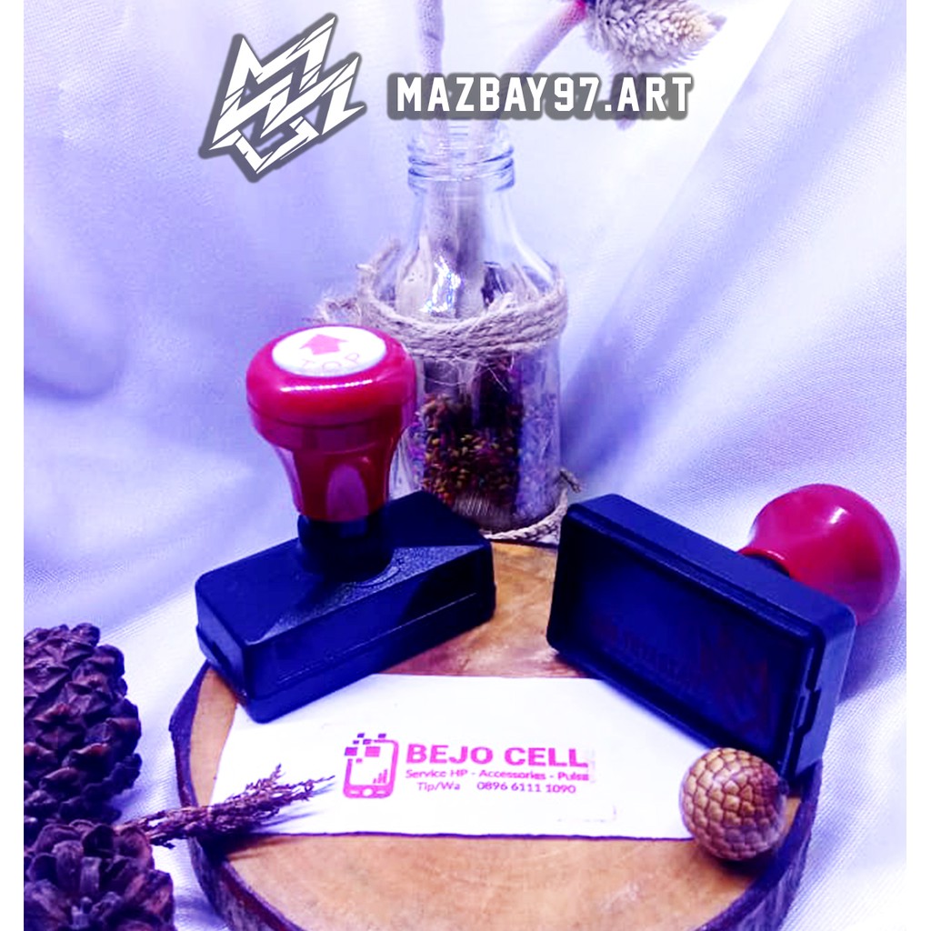 

STEMPEL FLASH CUSTOM + TINTA