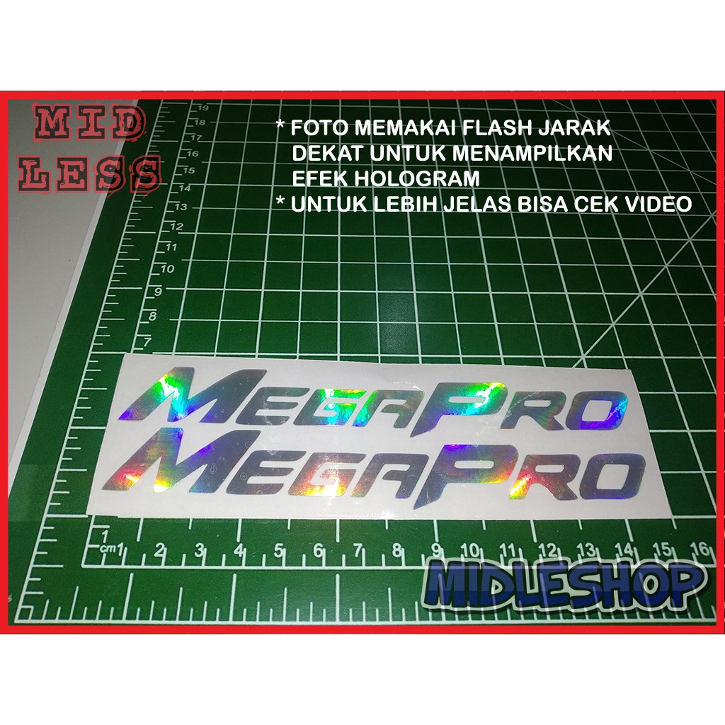 

Cutting Stiker Hologram Mega Pro Isi 2