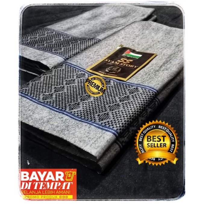 Jual Sarung Hitam Polos Dewasa Tenun Sholat Motif Batik Naga Songket