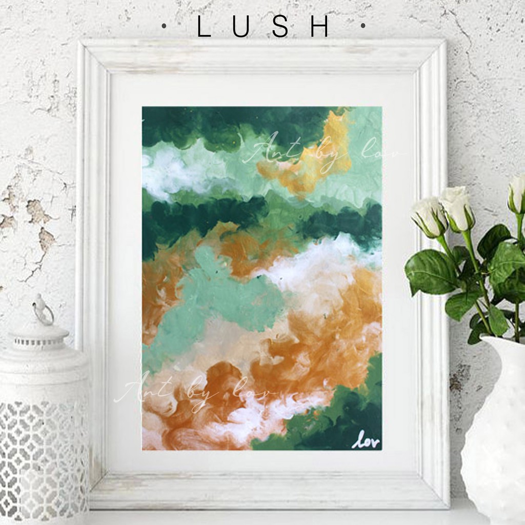 Dekorasi Dinding / Poster / Lukisan Abstrak / Lukisan Dinding / Lukisan Kanvas / Abstract Painting