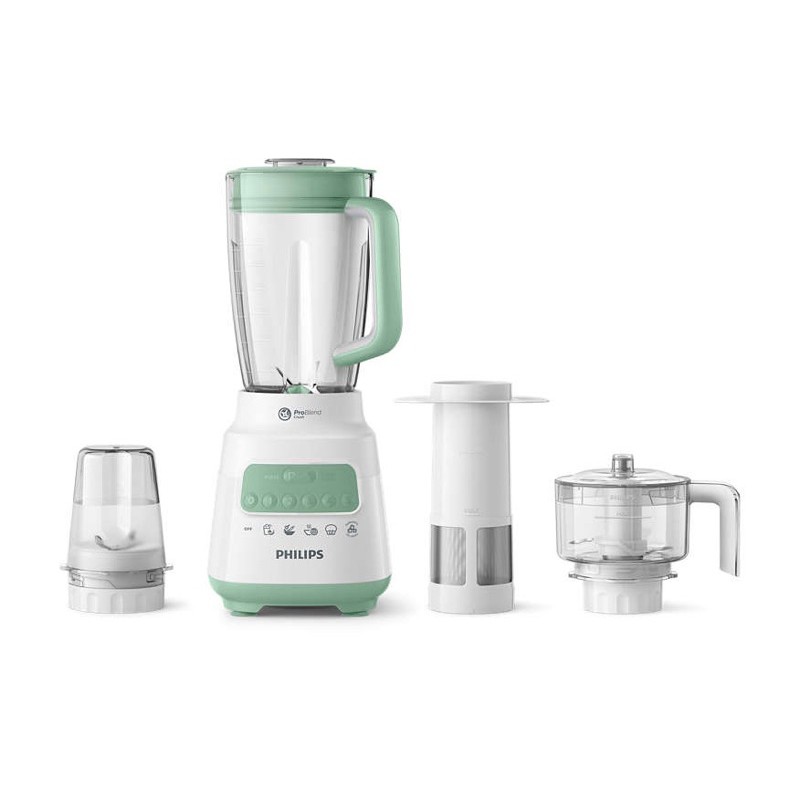 HR2223 GREEN HIJAU BLENDER PHILIPS 4in1 garansi resmi 2thn Philips