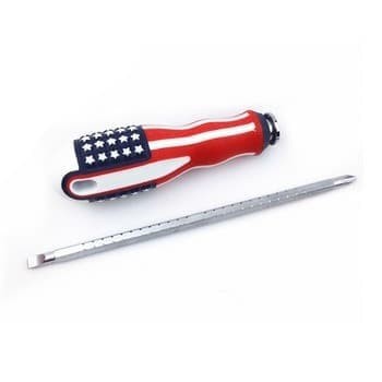 Obeng Kembang Min Plus Minus Besi Solid 2in1 Amerika USA High Quality
