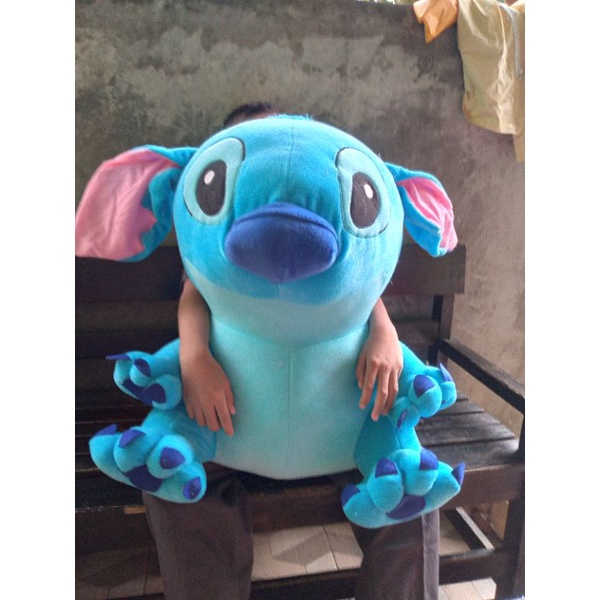 Boneka Stitch Jumbo XXL Ukuran 70 CM Besar Halus dan Lembut