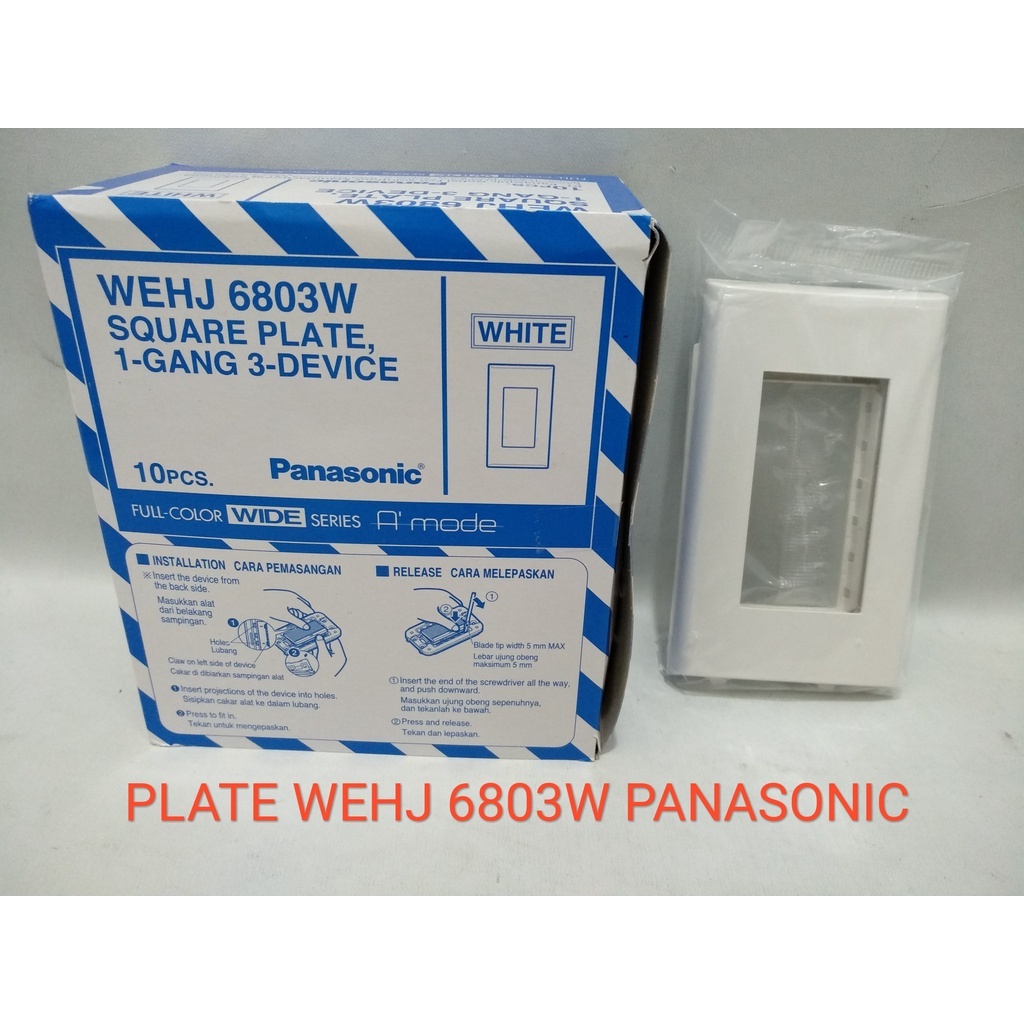 PLATE WEHJ 6803W PANASONIC