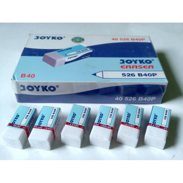 

Pengapus joyko pendek putih,satuan.