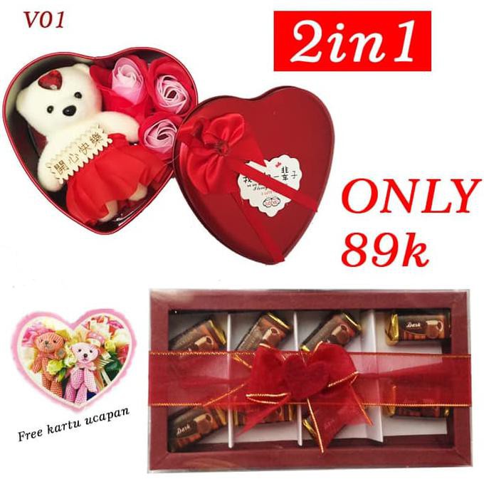 

Buruan Beli.. Promo 2In1 Bunga Valentine - Kado Valentine - Coklat Valentine Cpv01