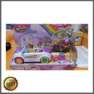 shopkins rainbow car