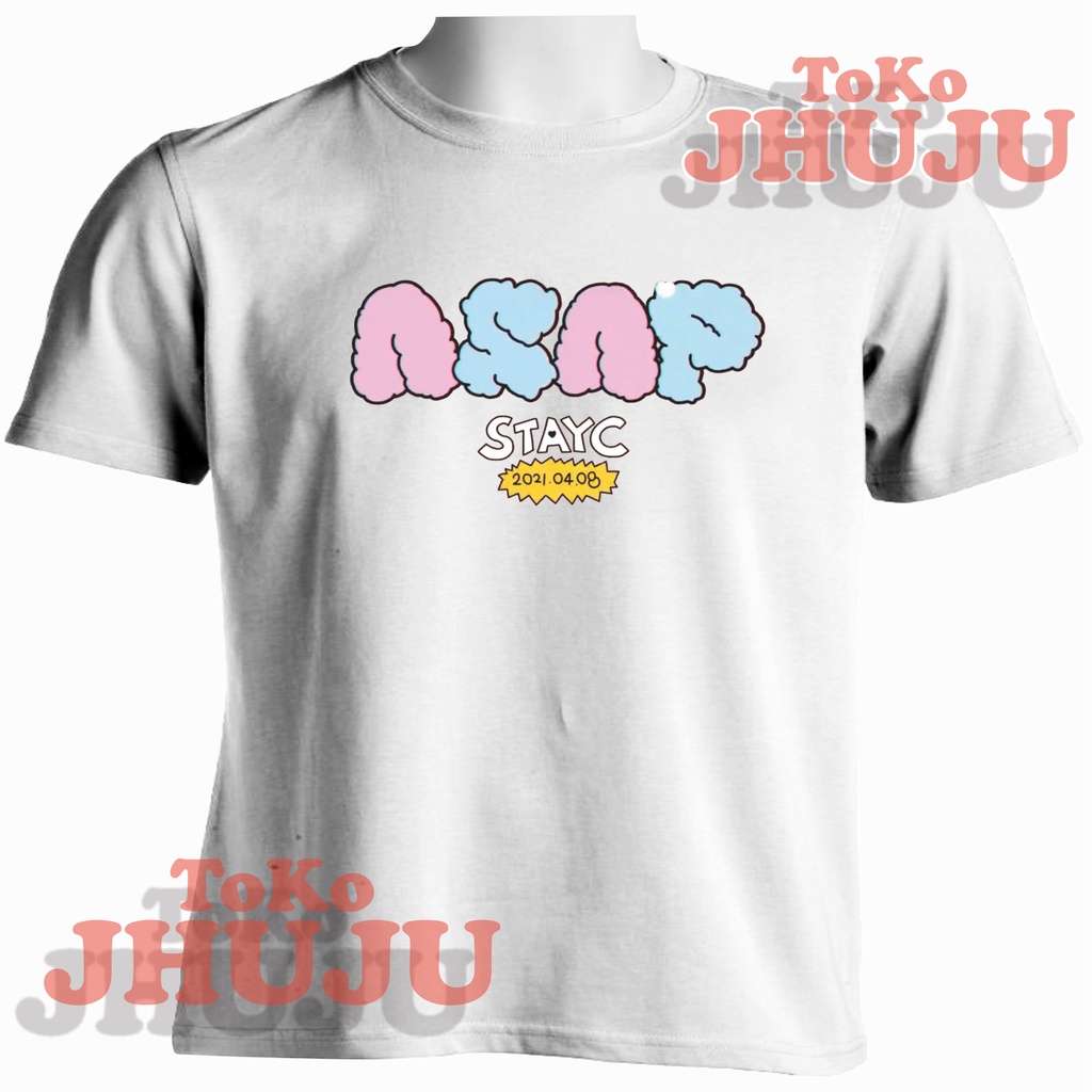 Baju Tshirt StayC ASAP Printing DTF combed 30s