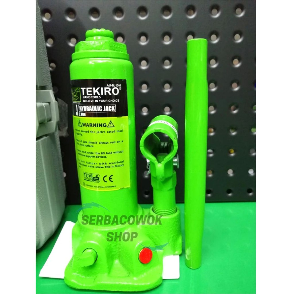 Tekiro Dongkrak Botol 2 Ton Hydraulic Bottle Jack Mobil Termurah Berkualitas