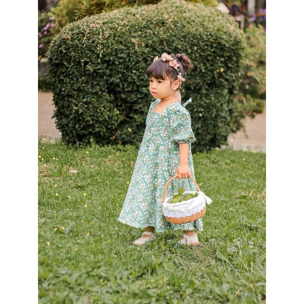 Dress Kiara allsize 3-6thn / dress anak perempuan nablfashion