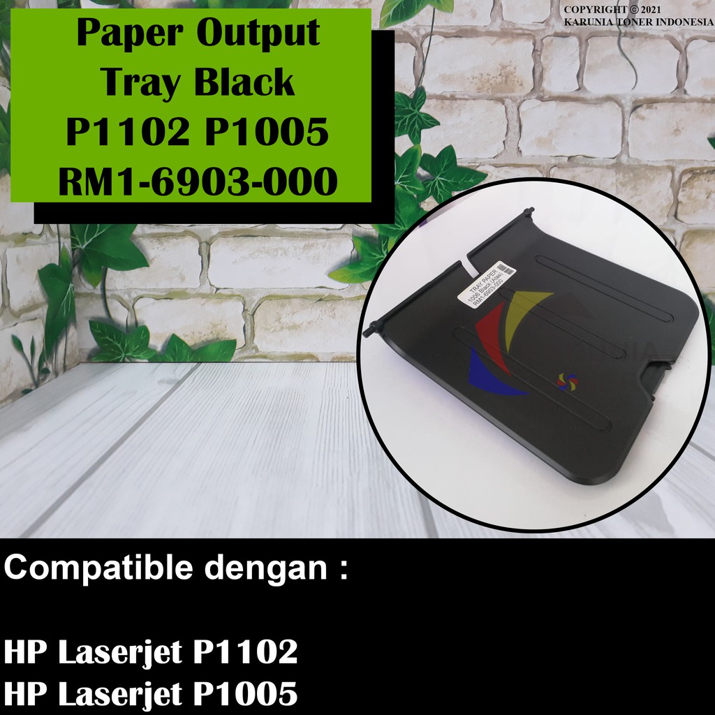 Paper Tray Output HP Laserjet P1102 P1005 P1006 RM1-6903-000 Black