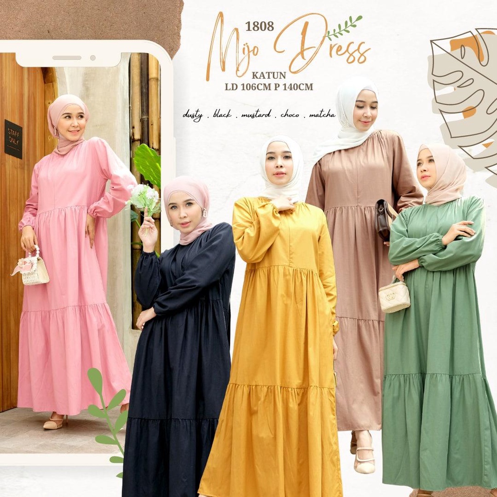 MIJO DRESS / DRESS LEBARAN / DRESS KONDANGAN