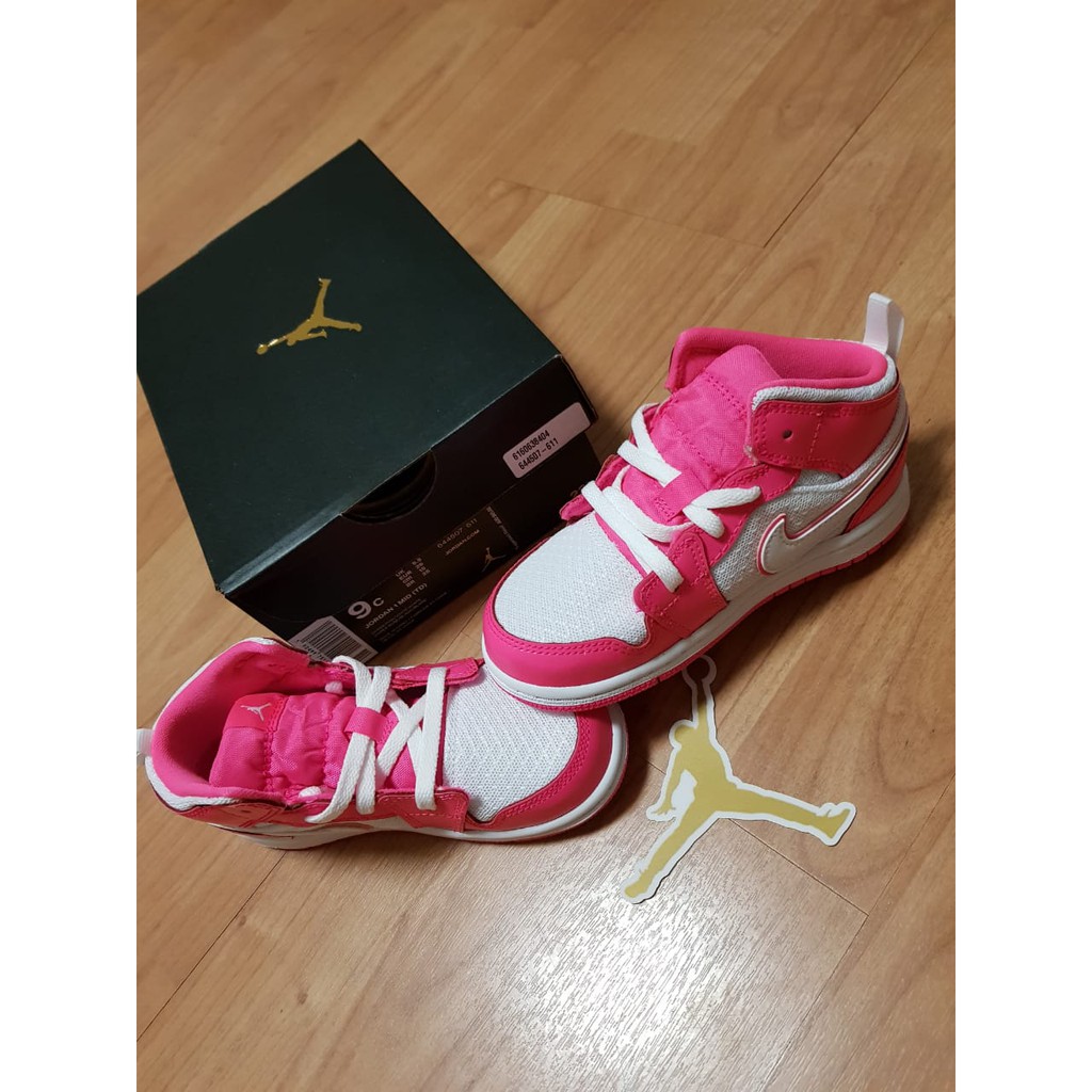 Jordan Air Jordan Retro 1 Pink - Infants Toddler Shoes