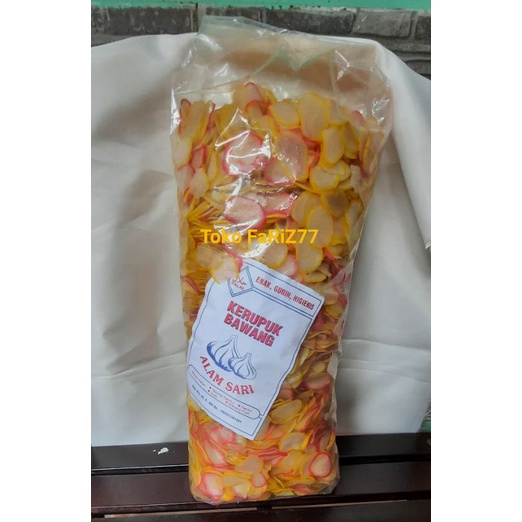 

KERUPUK BAWANG ALAM SARI 1 BAL / 3 KG