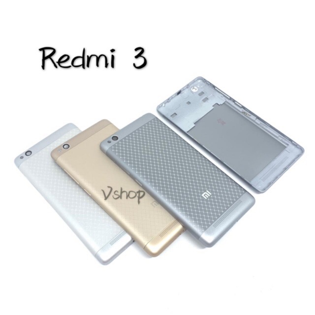 BACKDOOR - BACK CASING - HOUSING XIAOMI REDMI 3 PENUTUP BATERAI