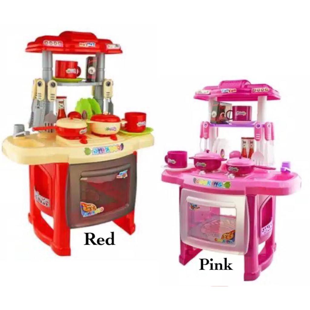 [MS]Mainan Anak Kitchen Set Masak-masak Lengkap Acc 24pcs