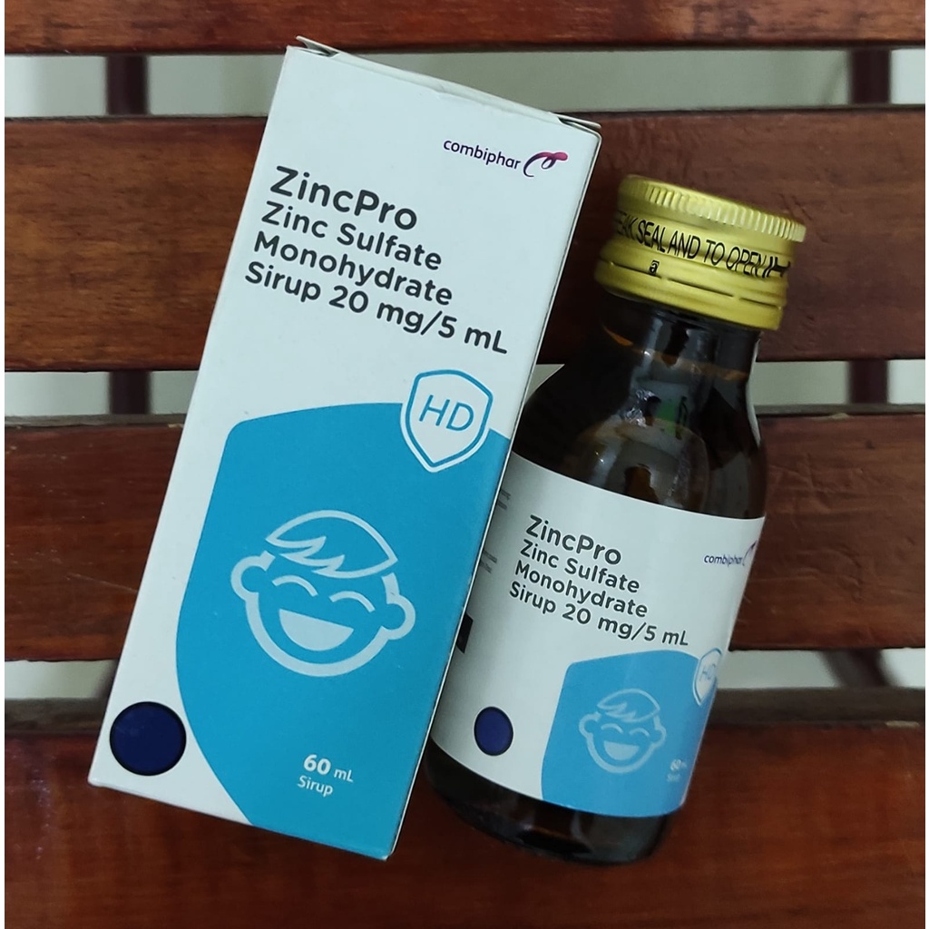 ZincPro 20 Mg / Zinc Sulfate Monohydrate / Obat Diare Anak