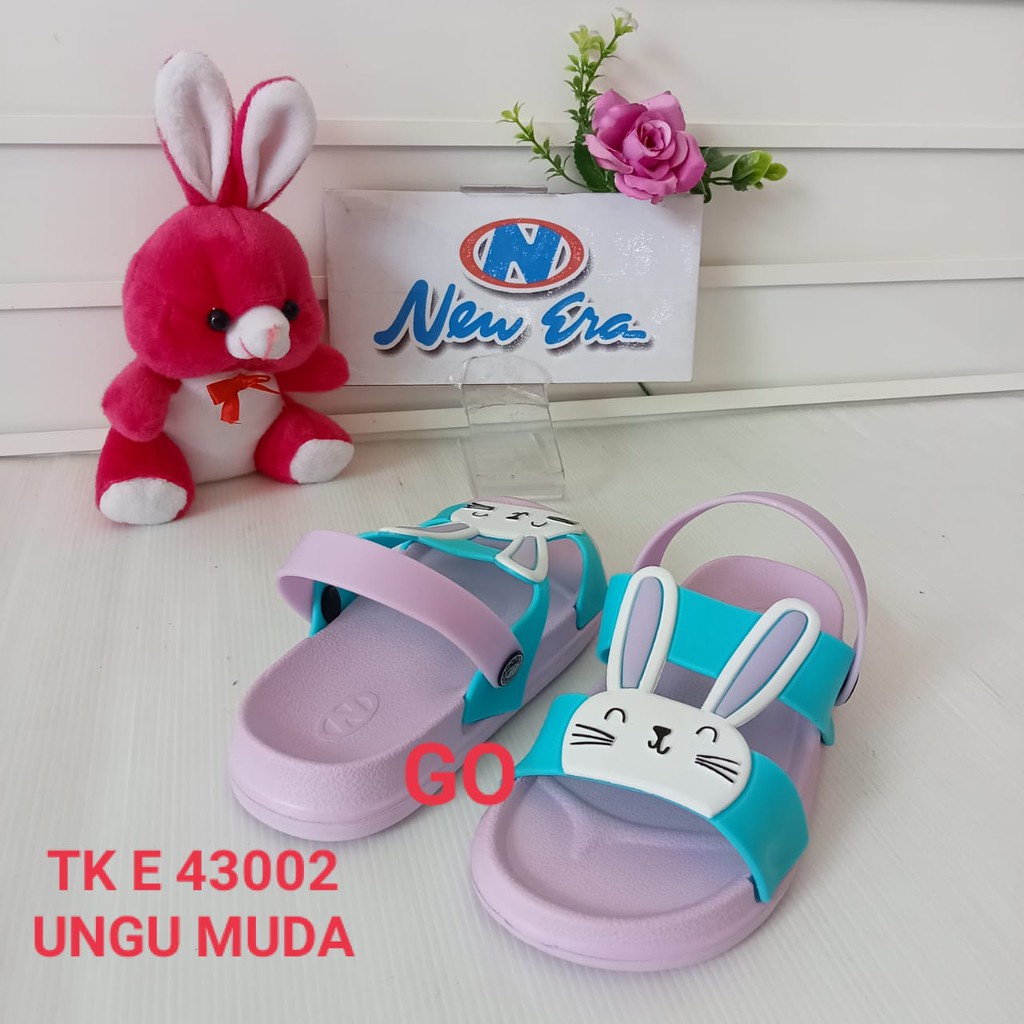 sogo NEW ERA TK E 43002 Sandal Selop Kelinci Anak Perempuan Sendal Karet Anak Anti Slip Original