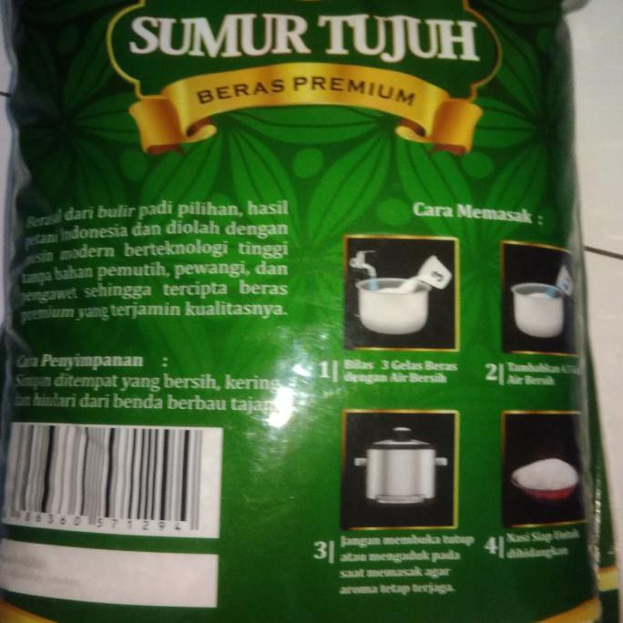 

BERAS PREMIUM SUMUR TUJUH 5 KG