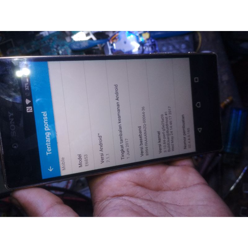 MESIN SONY Z5 BIG NORMAL