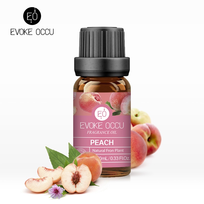 Evoke Occu - Peach 10ml Fragrance Oil Minyak Aroma Terapi Diffuser Humidifier Natural Relax Fresh Candle Soap Bath Aromatherapy