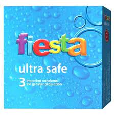 Kondom Fiesta Ultra Safe Isi 3 pcs