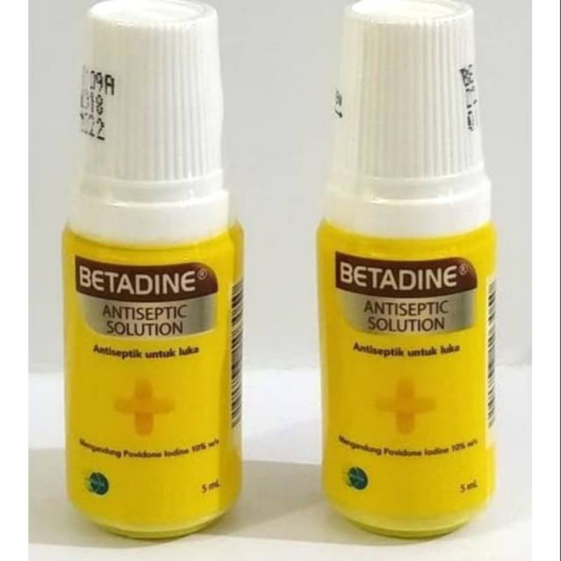 Betadine obat luka antiseptik/Betadine kecil/obat merah