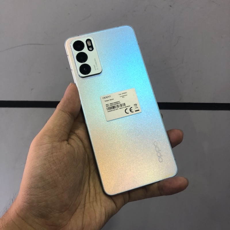 oppo reno 6 5G ram 8gb second bekas pakai