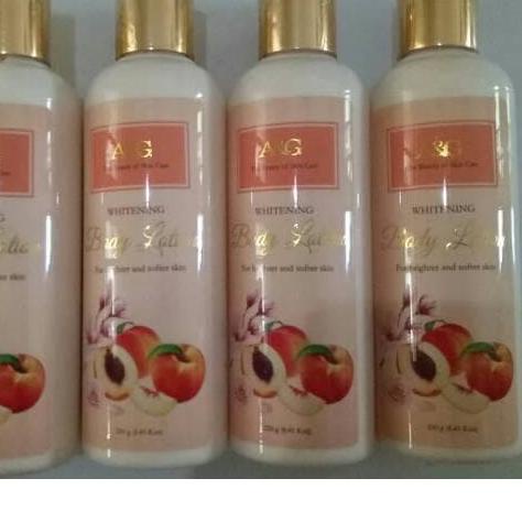 ➧ HG - Aroma PEACH whitening body lotion A&G ֍