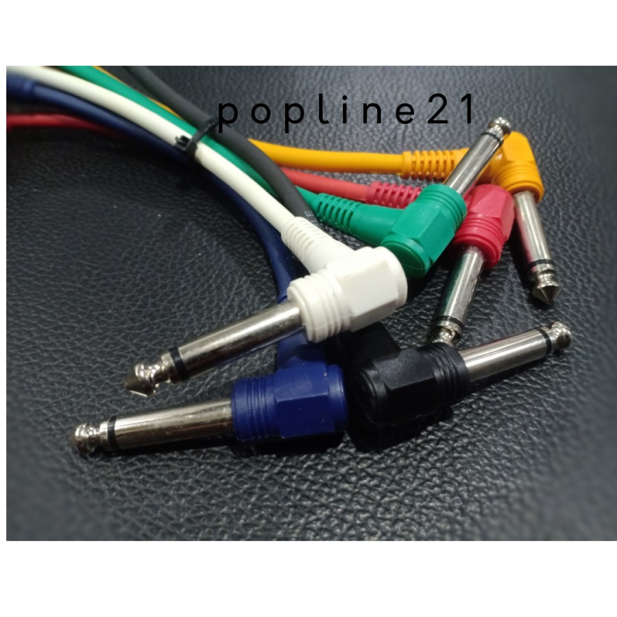 Kabel Jumper Efek Gitar / Effect Guitar Jumper Cable 15 cm