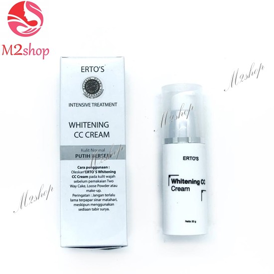 [ ERTOS CC CREAM ] PELEMBAB WAJAH - CC CREAM ERTOS - BPOM - ORIGINAL