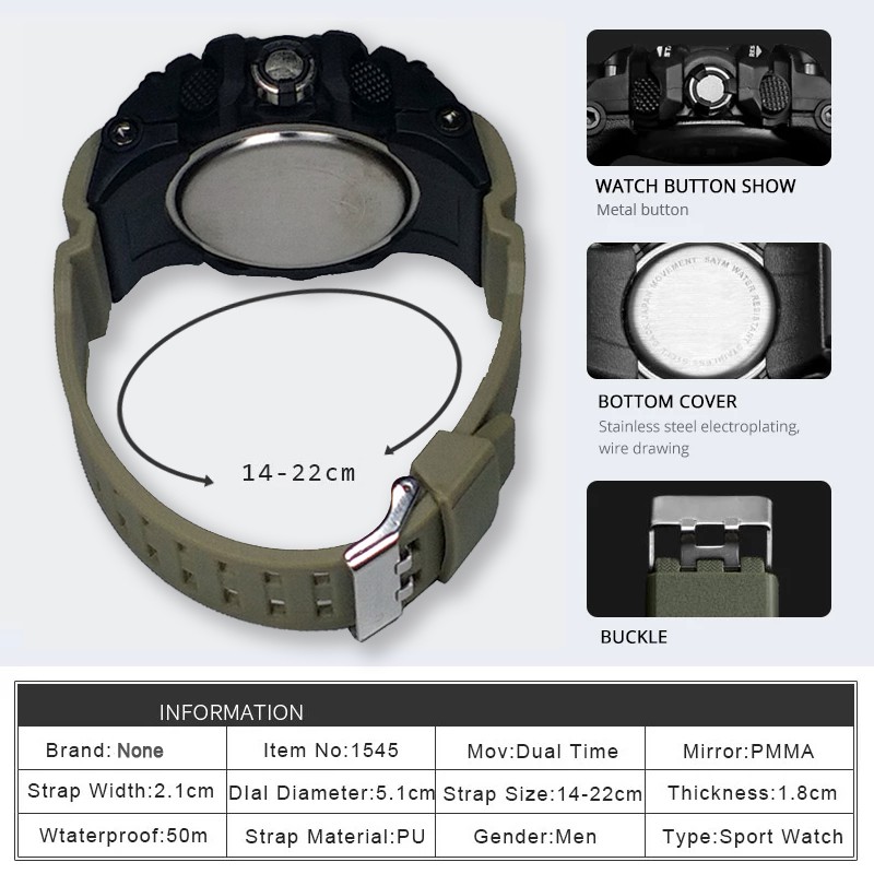 (Istimewa Bossque) Jam PSIS Double Time Tali Cream (Exclusive)