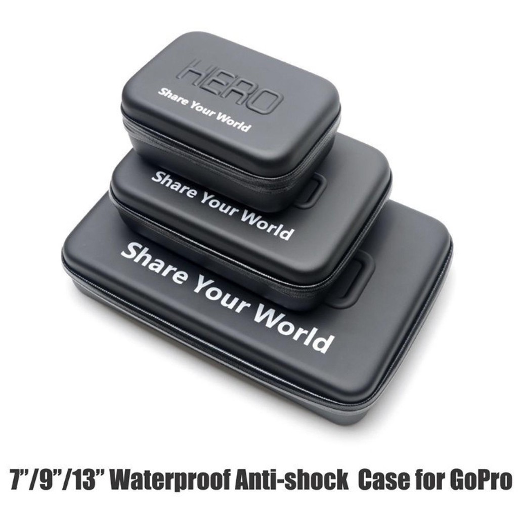 HERO Waterproof EVA Medium Size Case For GoPro / Xiaomi Yi 4K - GP758 ( Al-Yusi )