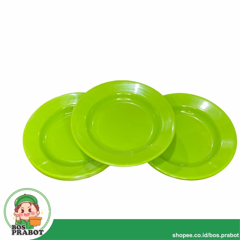 PIRING KECIL MELAMIN / PIRING MELAMIN BULAT KECIL /PIRING KUE MELAMIN TEBAL SNI / PIRING KUE MELAMIN