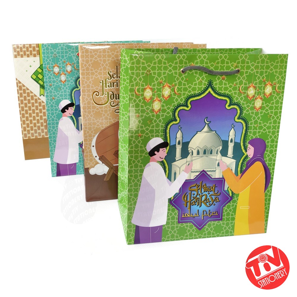 

Paperbag Kiky C Foil Idul Fitri (Lebaran)