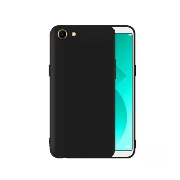 Softcase Oppo A37 A83 A71 A57 A39 F1S A59 Neo 7 Silikon Case Slim Matte Black Hitam