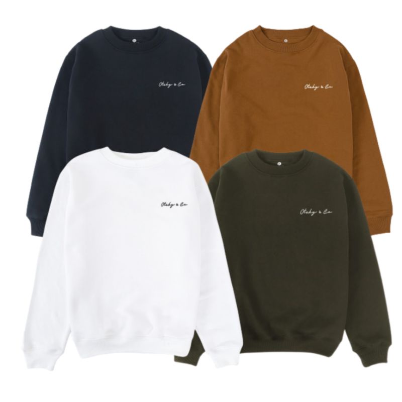 Otsky Crewneck Signature Mustard X CN7028PA/CN7027PA - 3DD&5DD
