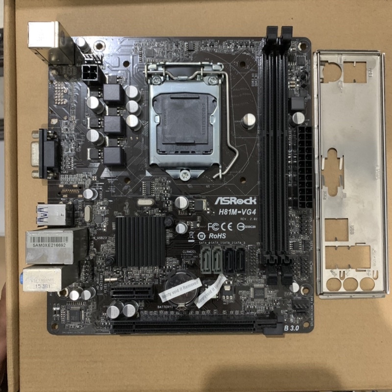 MOBO MOTHERBOARD ASROCK H81M-VG4