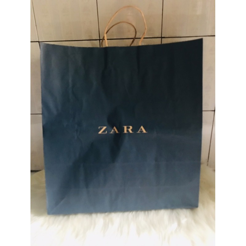 

paper bag zara size besar original store