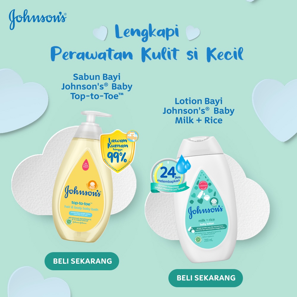 Johnson's Baby Bath All Variant Botol dan Refill 200ml