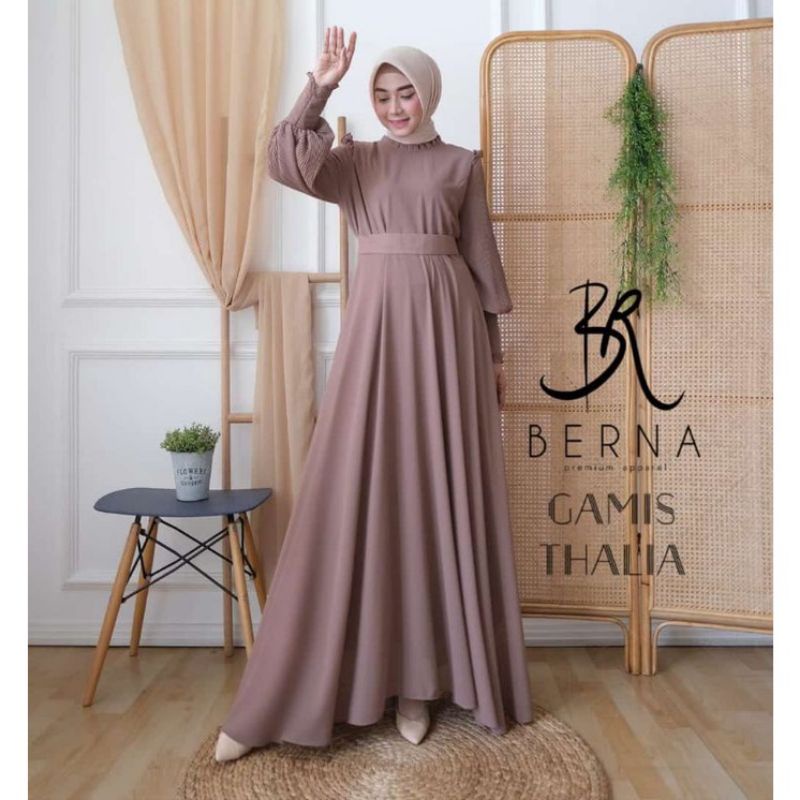 Gamis thalia ori Guzel kualitas premium