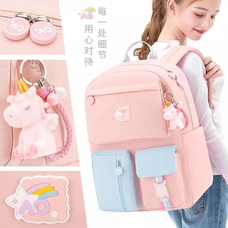 Tas Ransel Peralatan Sekolah Anak Kecil SD Perempuan Import Murah Anti Air EN208 #6