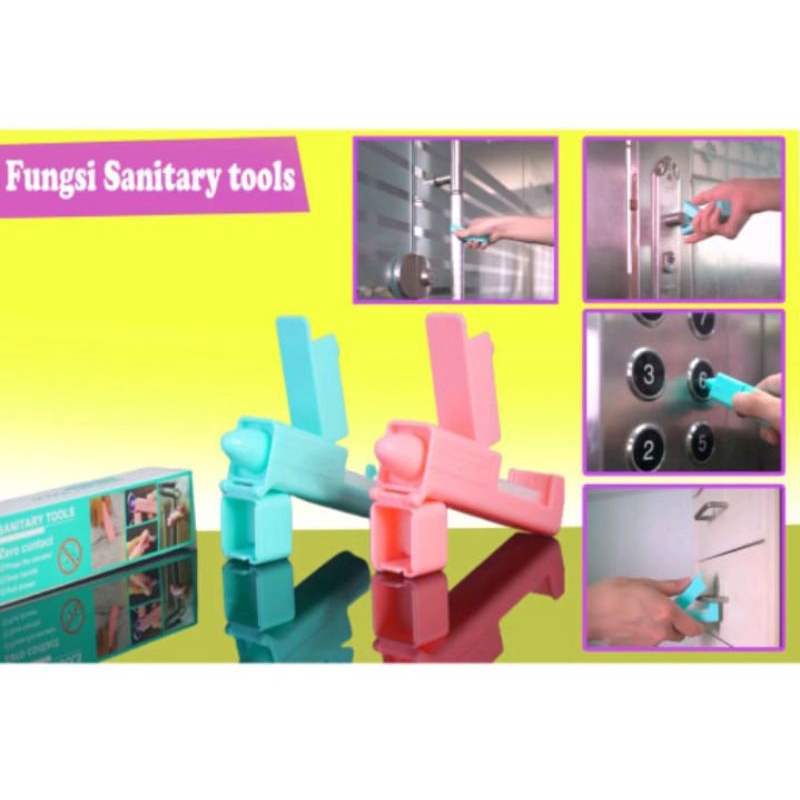 Stick Tongkat Serba Guna Zero Touch Contact Sanitary Tools / Sanitary tools