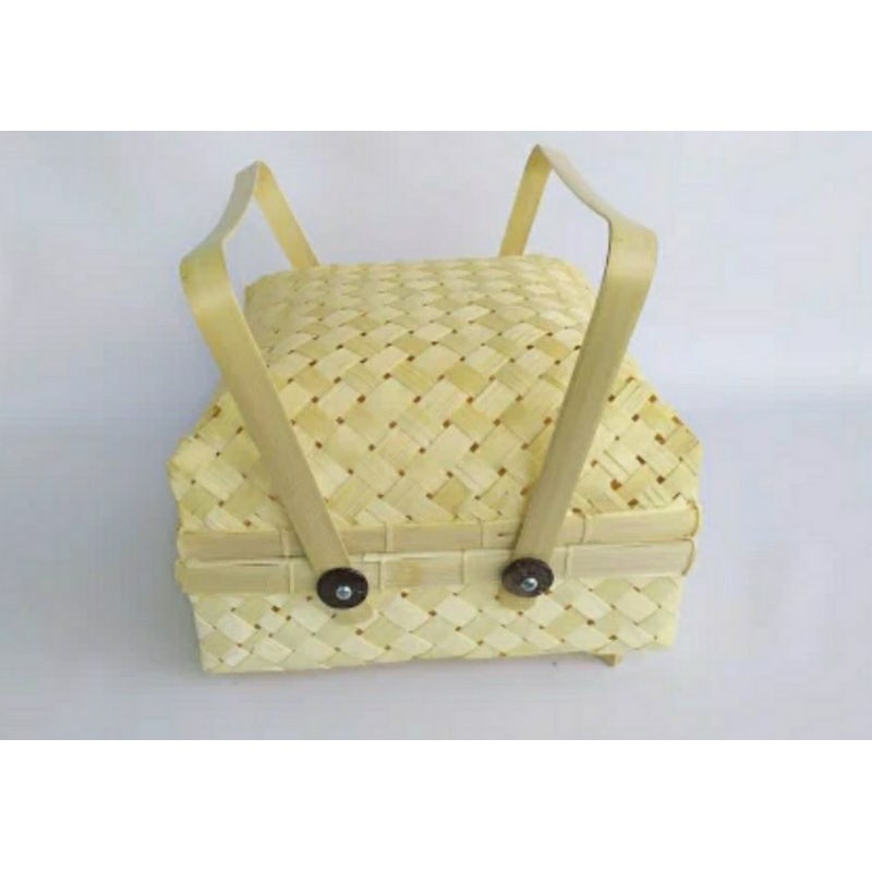 Keranjang besek / sokase bambu rijeck noda / kotor