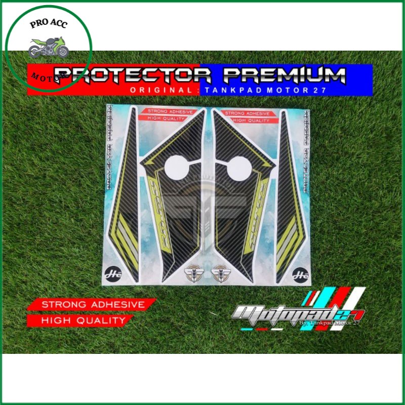 sticker stiker resin timbul premium all new yamaha AEROX 2020 2021 connected Murah