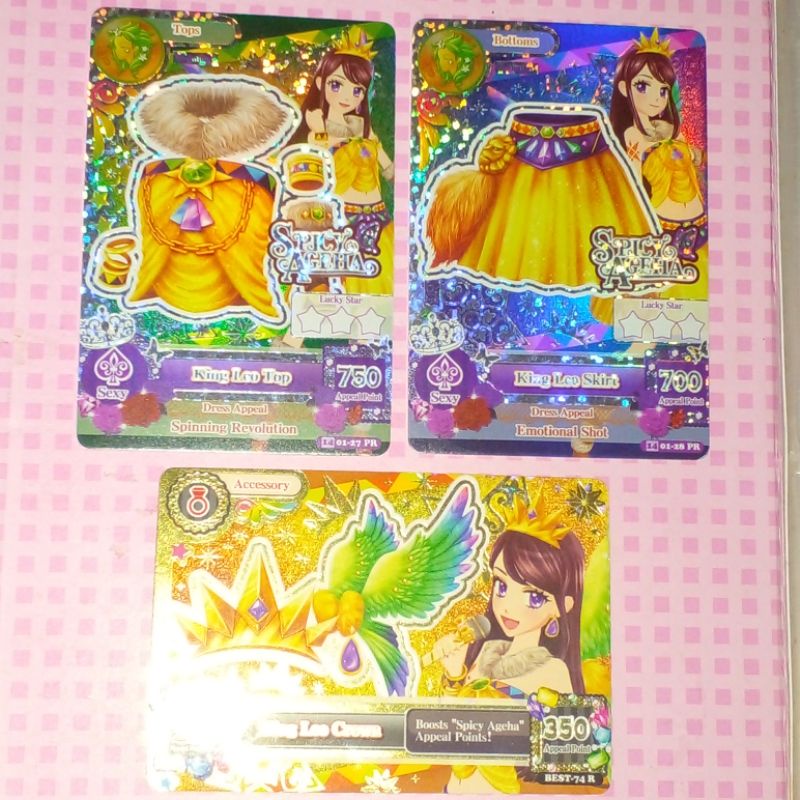 Aikatsu Card Premium King Leo
