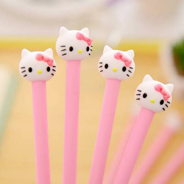 pulpen hello kitty / pulpen karakter hello kitty / pulpen lucu