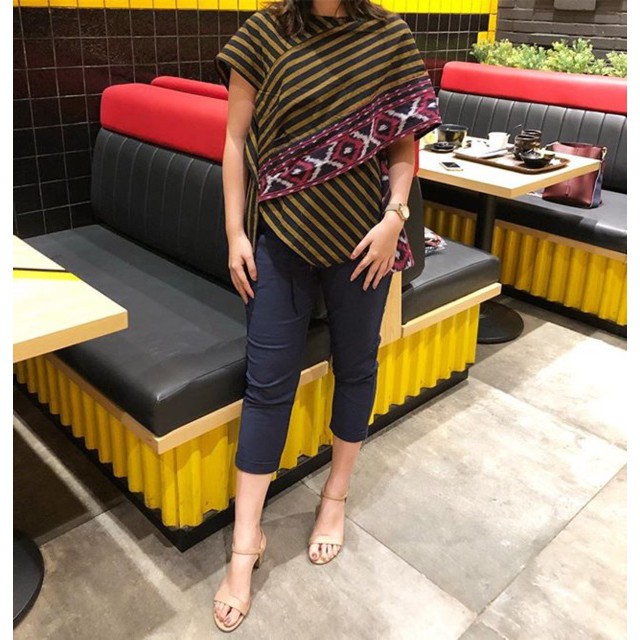 Lurik kuning/lurik tenun/baju lurik tenun